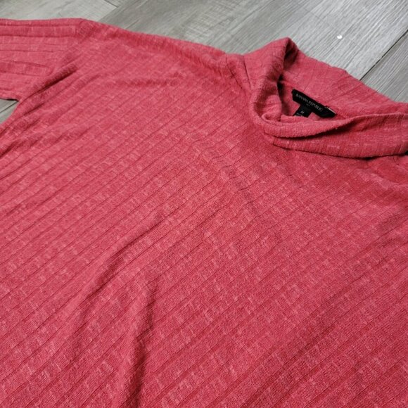 Banana Republic Pink Turtleneck Women's Drop Shoulder Longsleeve Top | Size M - Picture 2 of 7